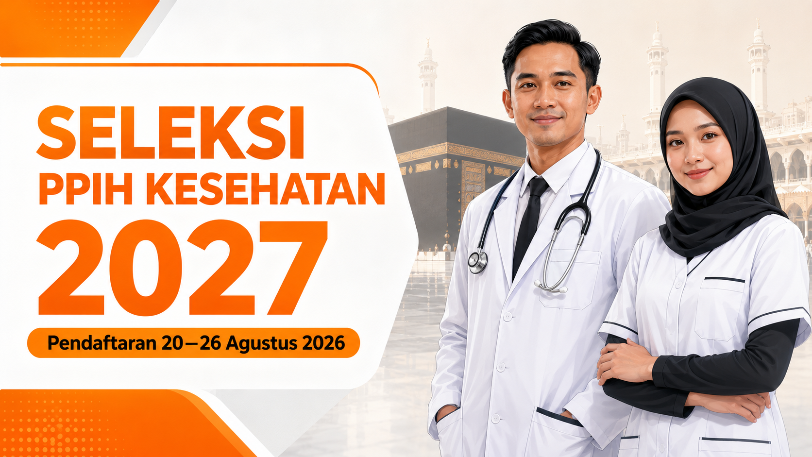 Seleksi Petugas Kesehatan Haji 2027 Dibuka, Cek Formasi dan Persyaratannya